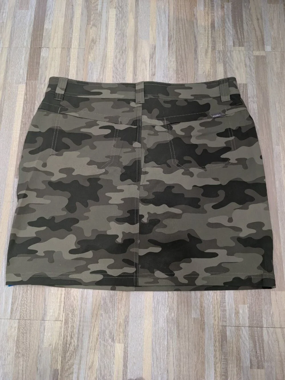 NWT Eddie Bauer Women's Adventure 2.0 Stretch Skort Camo UPF 50 StormRepel Sz 10